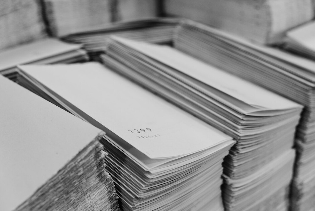 recycled paper folders
