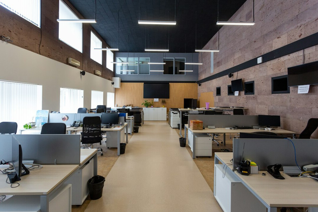 office with natural light